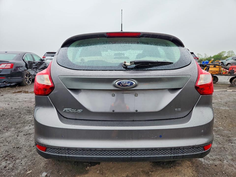 2013 Ford Focus VIN 1FADP3K25DL129102 COPART salvage auction — REAR END, Pa - Cert Of Title, sold $625 on 2026-07-02 (photo 6)