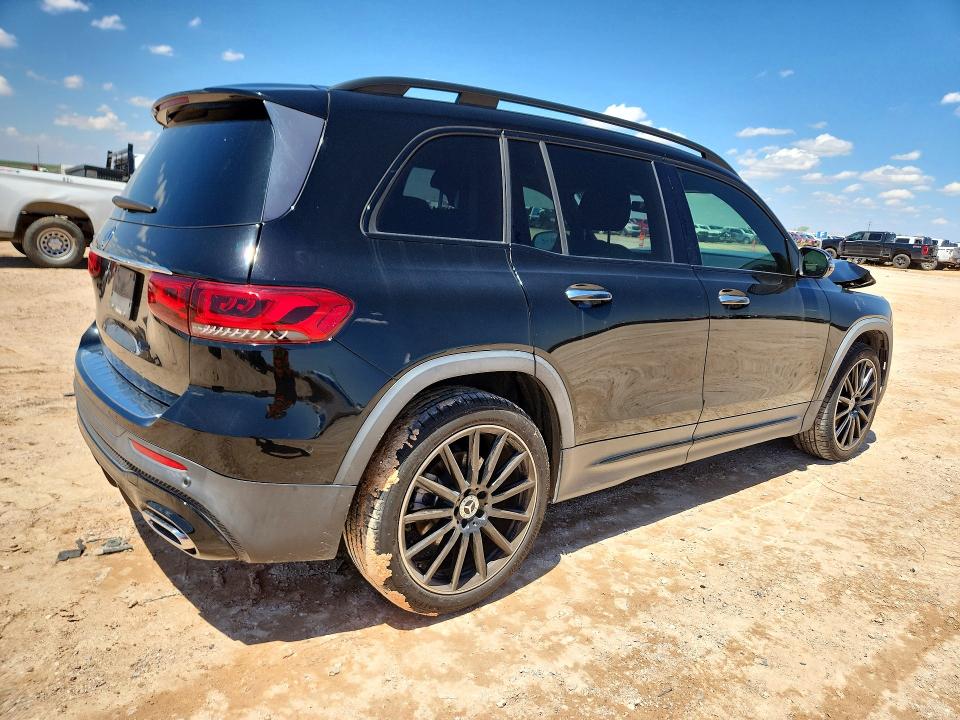 2022 Mercedes-benz Glb VIN W1N4M4GBXNW183635 COPART salvage auction — FRONT END, Tx - Salvage Vehicle Title, sold $12,300 on 2026-07-15 (photo 3)