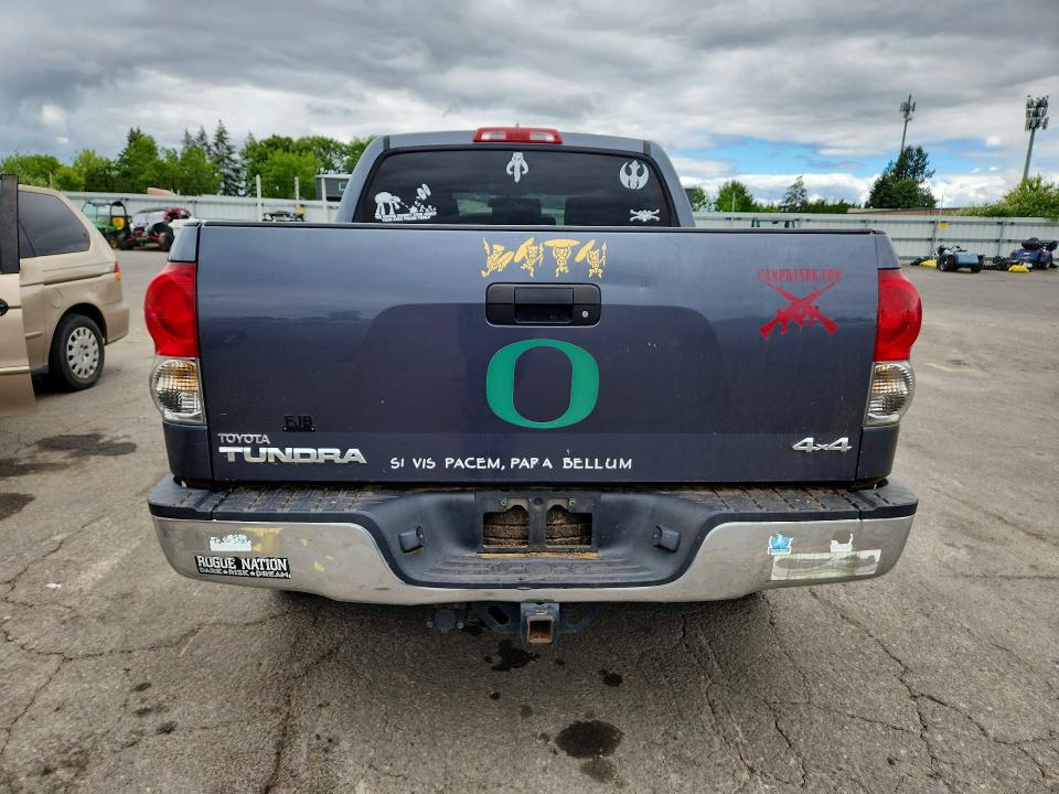 2008 Toyota Tundra VIN 5TFDV54138X052549 COPART salvage auction — MECHANICAL, Or - Salvage Title Certificate, sold $3,900 on 2026-07-19 (photo 6)
