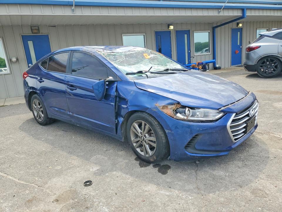 2018 Hyundai Elantra VIN 5NPD84LF0JH363291 COPART salvage auction — ALL OVER, Tn - Salvage Certificate, sold $725 on 2026-07-02 (photo 4)