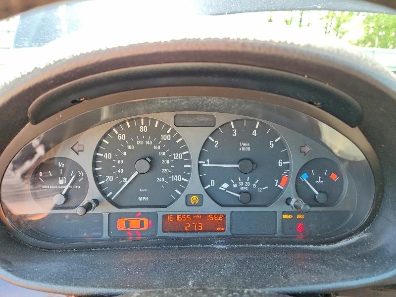 2004 BMW 3 series VIN WBAEU334X4PF60924 COPART salvage auction — REAR END, NY - MV-907A SALVAGE CERTIFICATE, sold $250 on 2026-07-13 (photo 9)