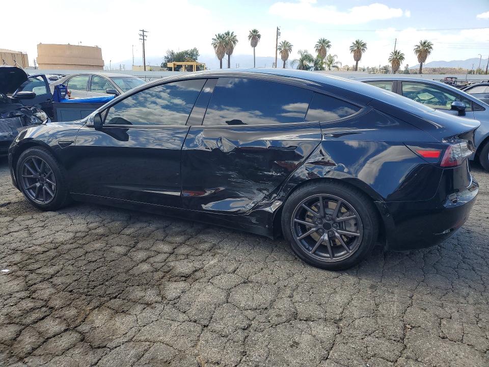 2021 Tesla Model 3 VIN 5YJ3E1EAXMF943011 COPART salvage auction — SIDE, Ca - Salvage Certificate, sold $5,600 on 2026-07-16 (photo 2)