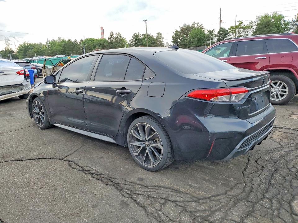2020 Toyota Corolla VIN 5YFS4RCE9LP030794 COPART salvage auction — FRONT END, Ca - Salvage Certificate, sold $500 on 2026-07-09 (photo 2)