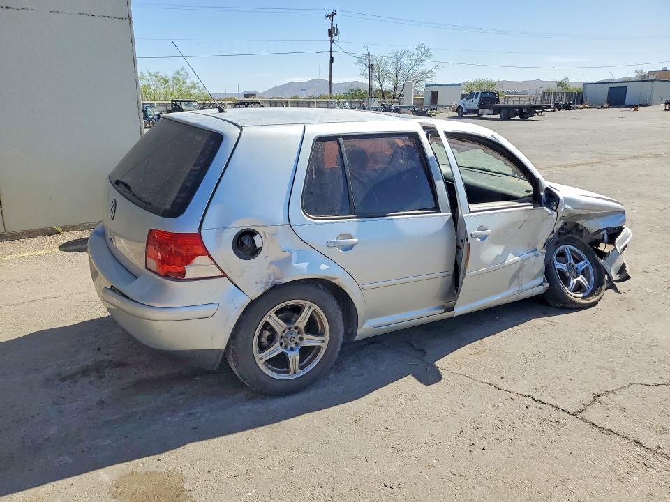 2001 Volkswagen Golf VIN 9BWGT61J114048221 COPART salvage auction — FRONT END, ID - SALVAGE CERTIFICATE OF TITLE, sold $350 on 2026-07-24 (photo 3)