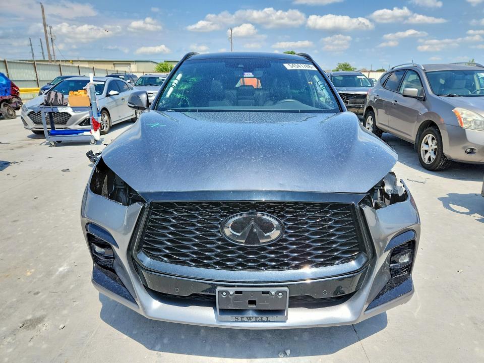 2025 Infiniti VIN 3PCAJ5FB1SF109823 COPART salvage auction — HAIL, Tx - Certificate Of Title, sold $7,900 on 2026-08-21 (photo 5)