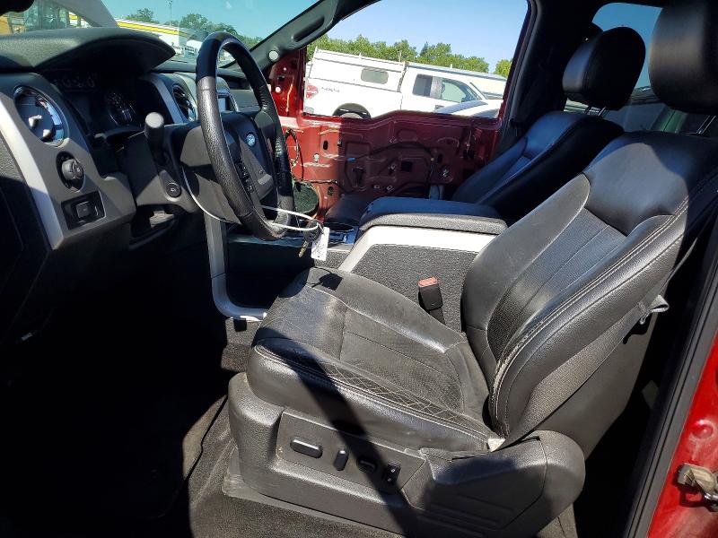 2013 Ford F-150 lightning VIN 1FTFW1ET8DFB65721 COPART salvage auction — FRONT END, Ca - Salvage Certificate, sold $625 on 2026-07-30 (photo 7)