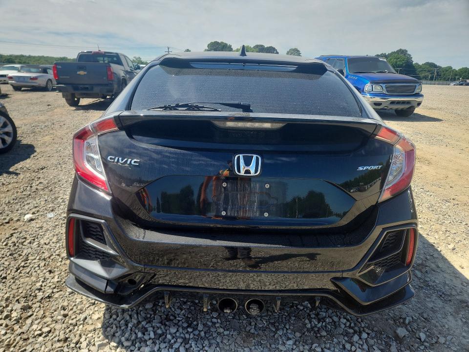 2021 Honda Civic VIN SHHFK7H41MU202758 COPART salvage auction — FRONT END, Ar - Cert Of Title-Salvage, sold $4,350 on 2026-07-20 (photo 6)