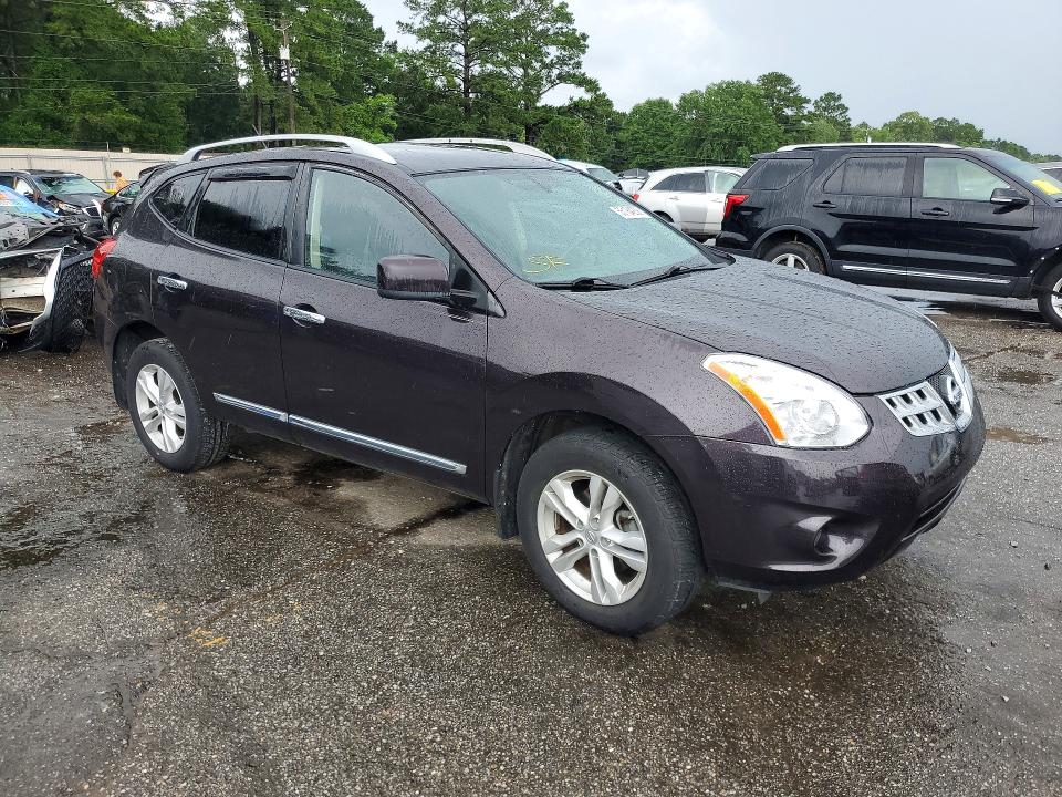 2012 Nissan Rogue VIN JN8AS5MT3CW297917 COPART salvage auction — MINOR DENT/SCRATCHES, AL - CERT OF TITLE-SALVAGE TITLE, sold $550 on 2026-07-06 (photo 4)