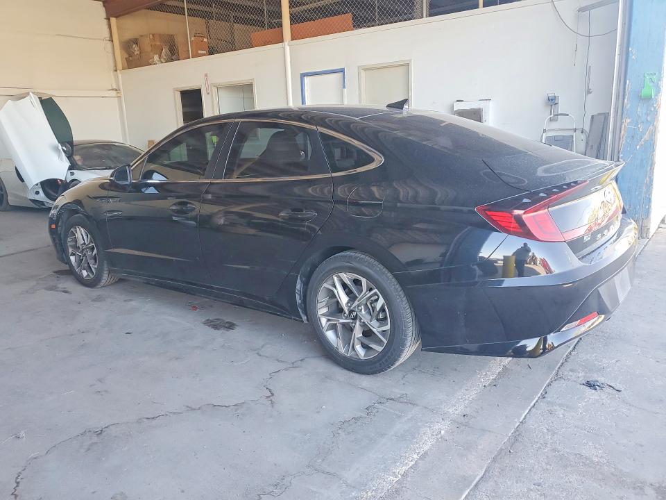 2021 Hyundai Sonata VIN KMHL64JA1MA155775 COPART salvage auction — REAR END, Tx - Salvage Vehicle Title, sold $3,700 on 2026-07-17 (photo 2)