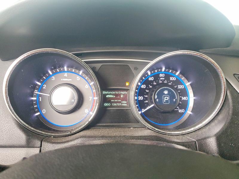 2014 Hyundai Sonata VIN 5NPEB4AC1EH906961 COPART salvage auction — FRONT END, CA - CERTIFICATE OF TITLE, sold $1,150 on 2026-07-09 (photo 9)