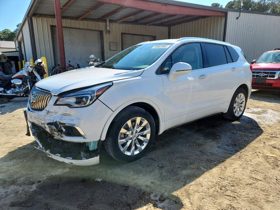 2018 Buick Envision VIN LRBFX2SA5JD058699 COPART salvage auction — FRONT END, De - Salvage Certificate, sold $1,550 on 2026-07-28 (photo 1)