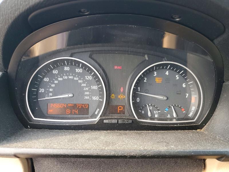 2008 BMW X3 VIN WBXPC93498WJ17208 COPART salvage auction — FRONT END, NY - MV-907A SALVAGE CERTIFICATE, sold $325 on 2026-07-14 (photo 9)