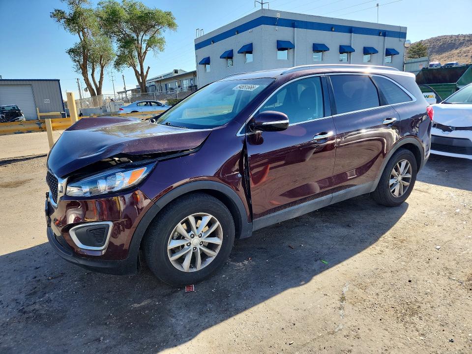 2017 Kia Sorento VIN 5XYPG4A30HG315493 COPART salvage auction — FRONT END, Nm - Cert Of Title-Salvage, sold $200 on 2026-07-27 (photo 1)