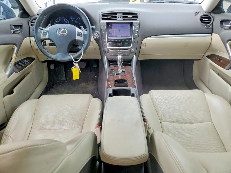 2013 Lexus Is VIN JTHBF5C27D5191554 COPART salvage auction — FRONT END, Tx - Salvage Vehicle Title, sold $3,450 on 2026-07-10 (photo 8)
