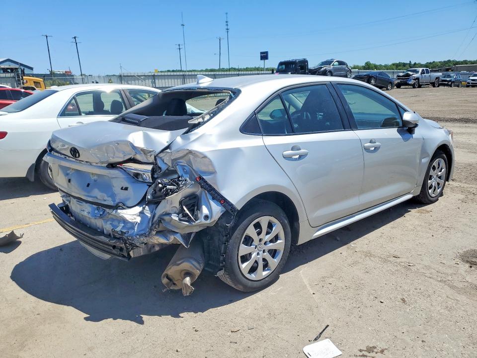 2025 Toyota VIN 5YFB4MDEXSP261168 COPART salvage auction — REAR END, Ky - Cert Of Title-Salvage, sold $5,200 on 2026-07-22 (photo 3)