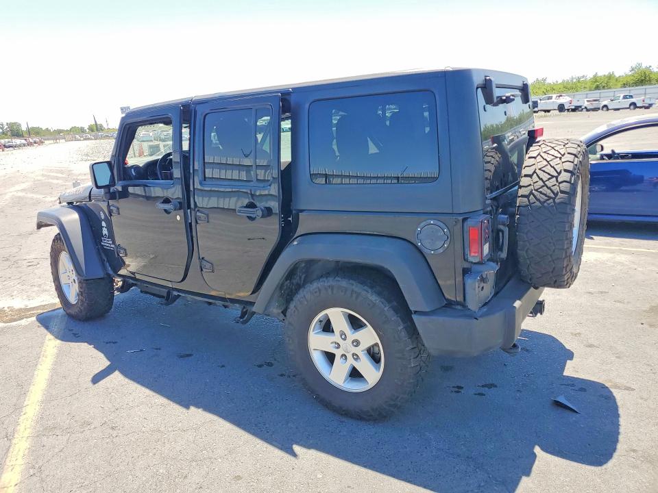 2014 Jeep VIN 1C4HJWDG4EL250096 COPART salvage auction — SIDE, CA - SALVAGE CERTIFICATE, sold $3,150 on 2026-07-02 (photo 2)