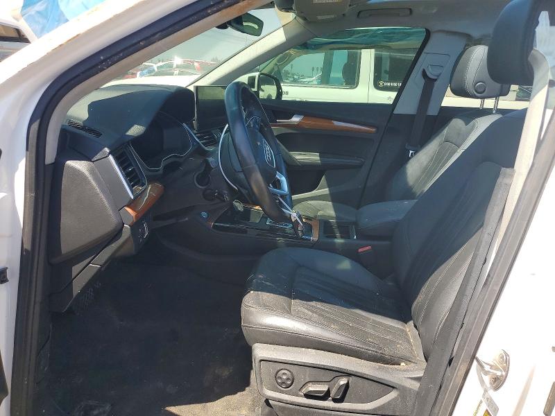 2021 Audi Q5 VIN WA1BAAFY2M2104356 COPART salvage auction — VANDALISM, CA - SALVAGE CERTIFICATE, sold $3,050 on 2026-07-13 (photo 7)