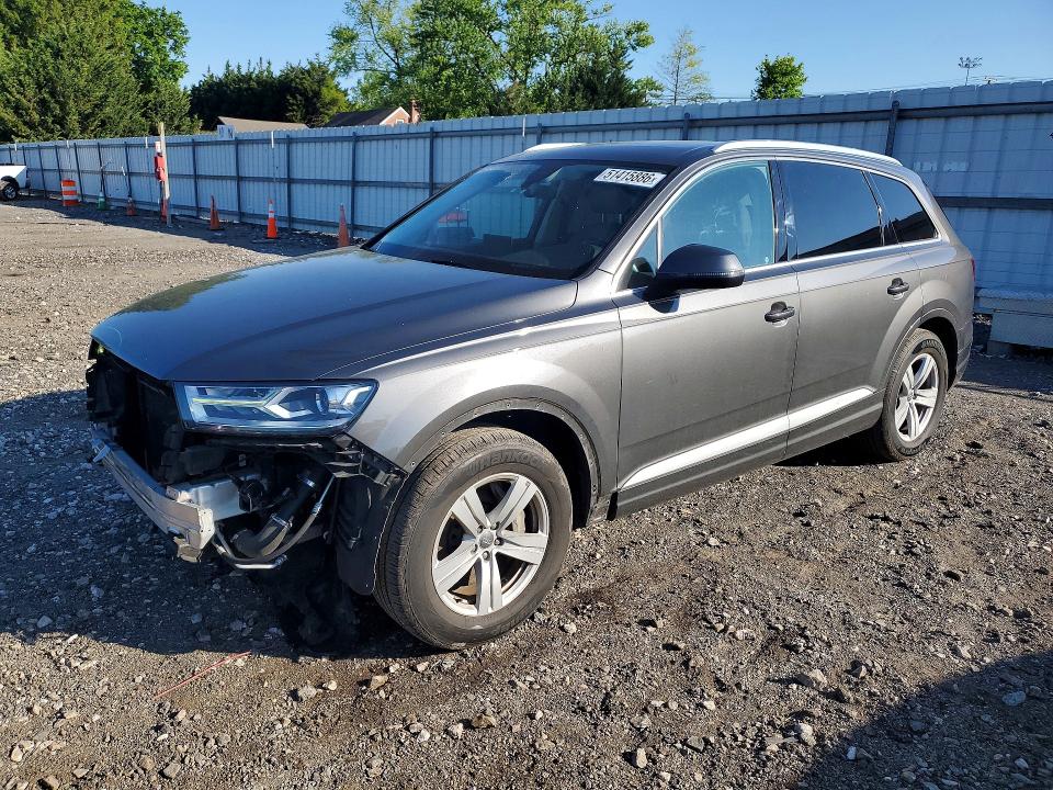 2018 Audi Q7 VIN WA1AHAF78JD034408 COPART salvage auction — FRONT END, Md - Cert Of Salvage > 75% Damage, sold $7,600 on 2026-07-27 (photo 1)