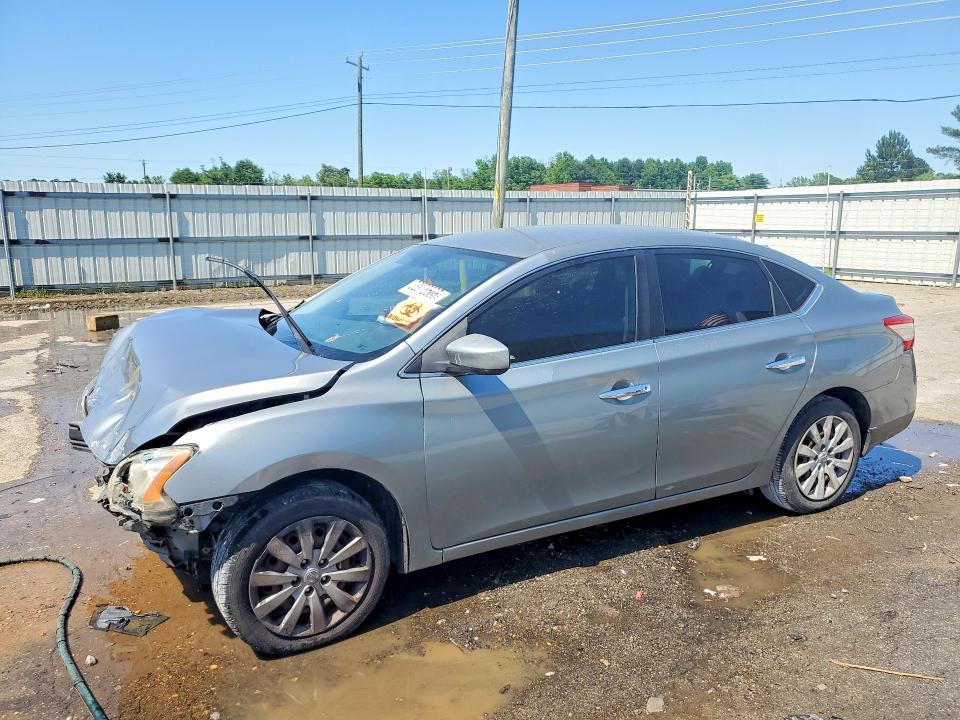 2014 Nissan VIN 3N1AB7AP2EL625256 COPART salvage auction — FRONT END, Al - Cert Of Title-Salvage Title, sold $300 on 2026-07-02 (photo 1)