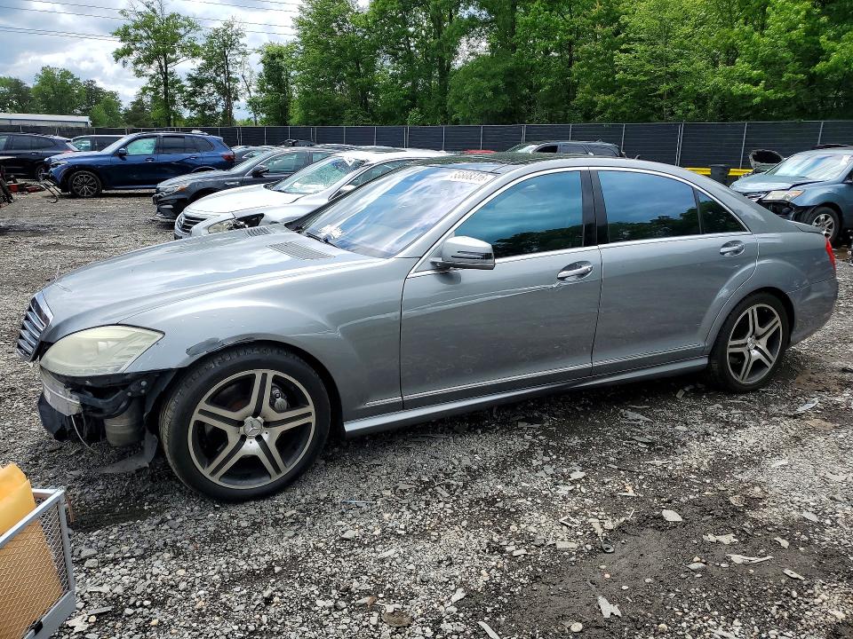 2011 Mercedes-benz S-klasse VIN WDDNG7BBXBA375891 COPART salvage auction — FRONT END, Md - Cert Of Salvage > 75% Damage, sold $250 on 2026-07-24 (photo 1)