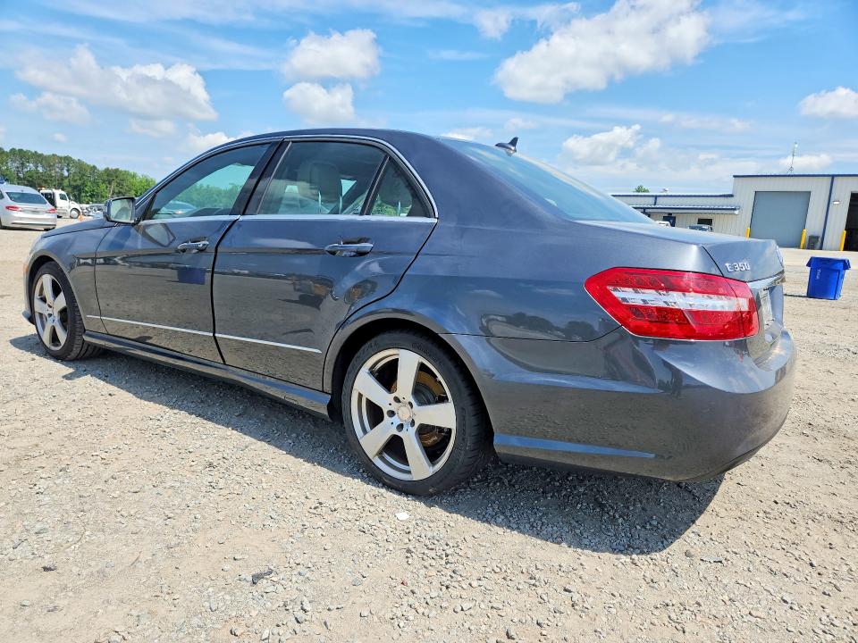 2010 Mercedes-benz E-klasse VIN WDDHF5GB7AA078797 COPART salvage auction — SIDE, NC - SALVAGE CERTIFICATE OF TITLE, sold $2,000 on 2026-07-27 (photo 2)