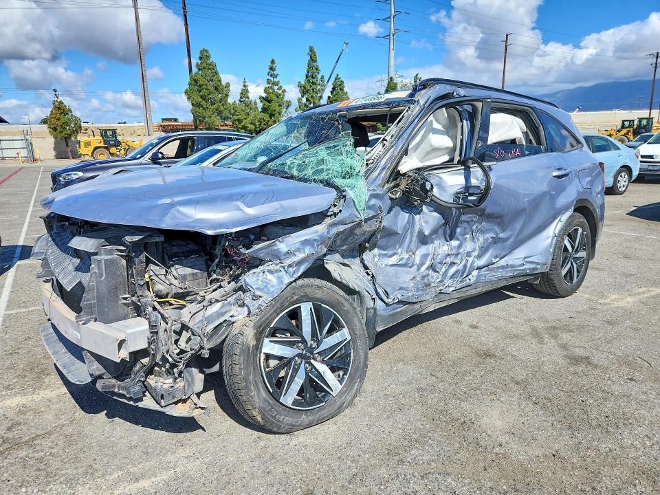 2022 Kia Sorento VIN 5XYRL4LCXNG086883 COPART salvage auction — ALL OVER, Ca - Salvage Certificate, sold $1,700 on 2026-07-30 (photo 1)