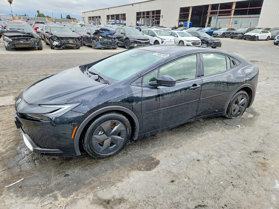 2026 Toyota Prius plug-in VIN JTDACACU1T3056855 COPART salvage auction — REAR END, CA - CERTIFICATE OF TITLE, sold $10,300 on 2026-07-21 (photo 1)
