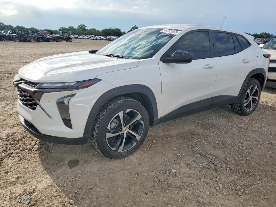 2024 Chevrolet Trax VIN KL77LGE21RC143928 COPART salvage auction — HAIL, Ks - Cert Of Title-Salvage, sold $9,100 on 2026-07-22 (photo 1)