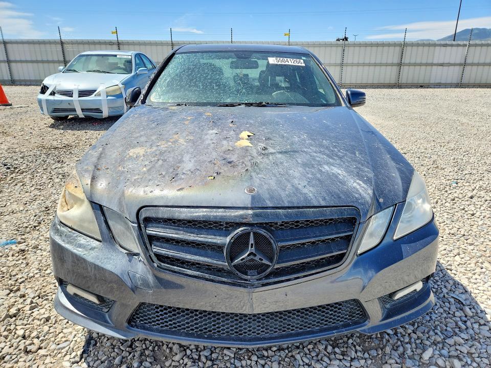 2011 Mercedes-benz E-class VIN WDDHF8HB3BA433644 COPART salvage auction — FRONT END, Ut - Salvage Certificate, sold $600 on 2026-07-24 (photo 5)
