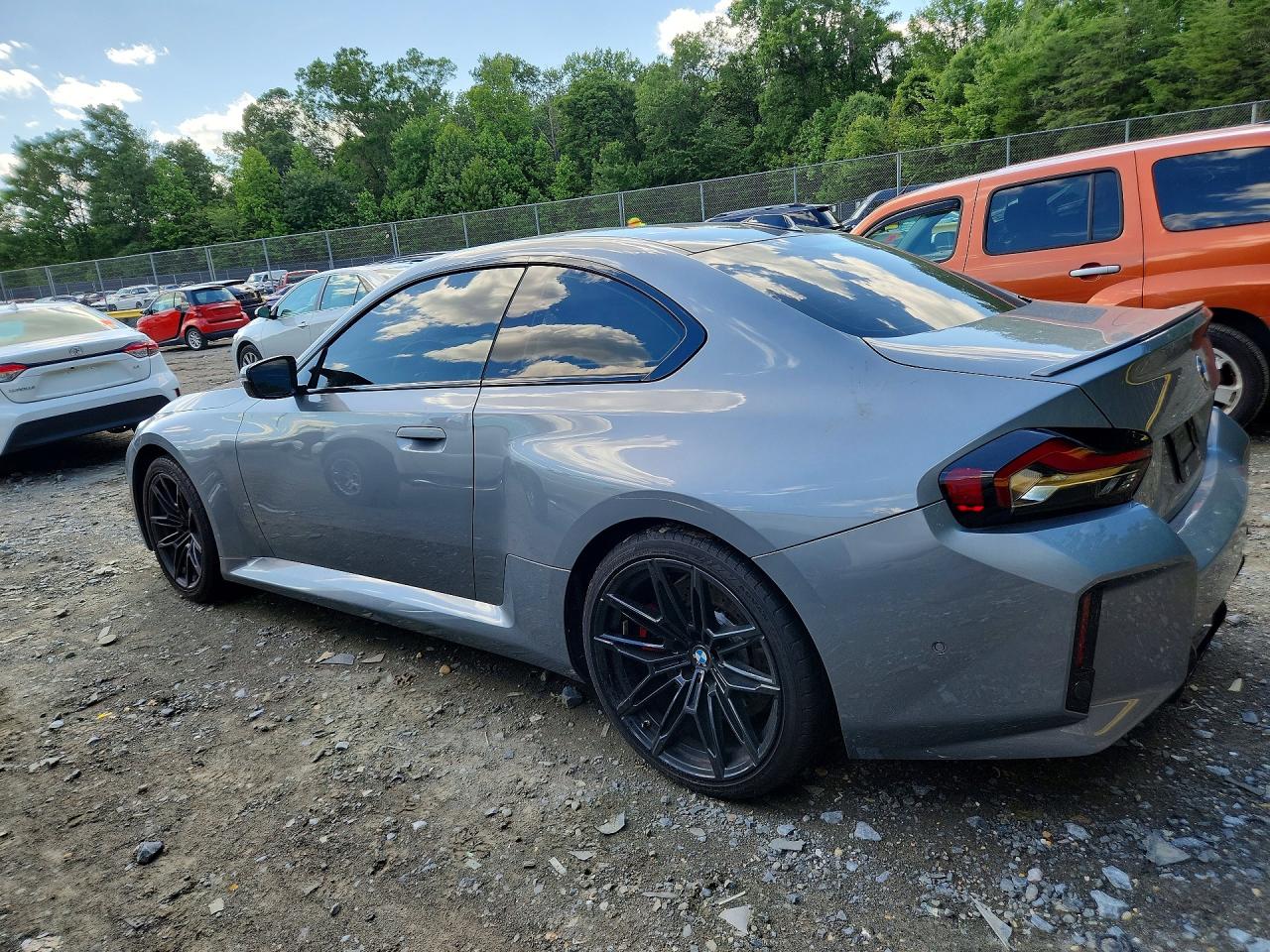 2025 BMW M2 VIN 3MF23DM08S8F64552 COPART salvage auction — Side, MD - CERT OF SALVAGE > 75% DAMAGE, sold $34,750 on 2026-07-02 (photo 2)