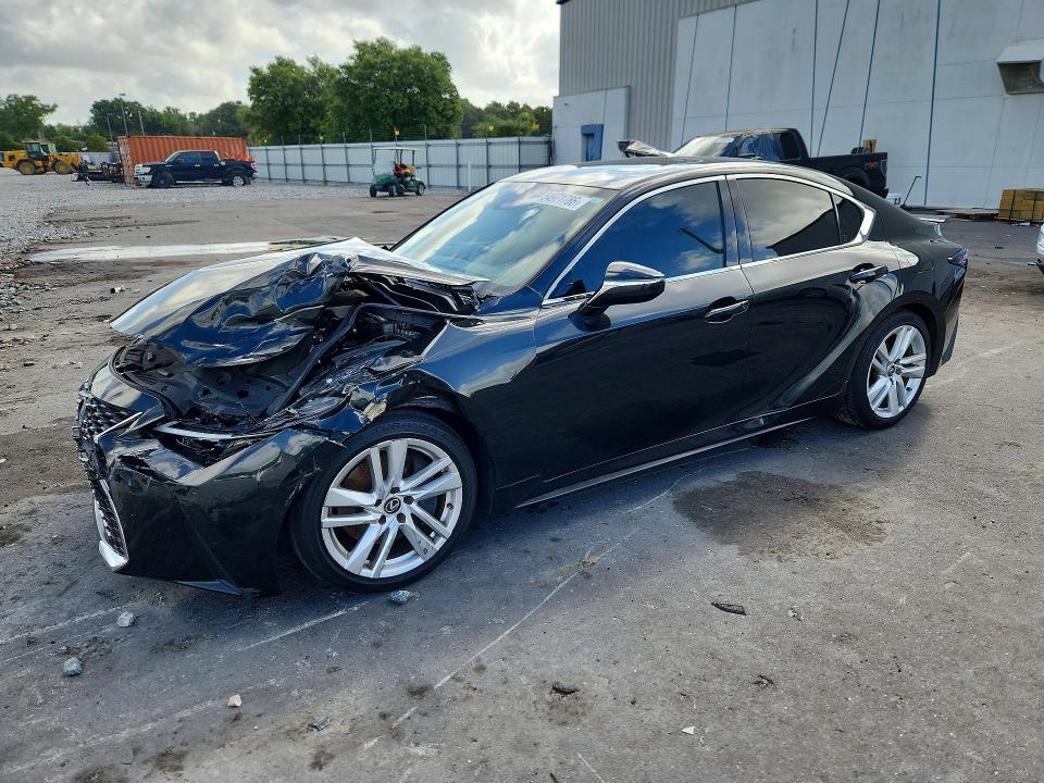 2021 Lexus Is VIN JTHCA1D24M5115753 COPART salvage auction — FRONT END, Fl - Cert Of Title Slvg Rebuildable, sold $8,800 on 2026-07-13 (photo 1)