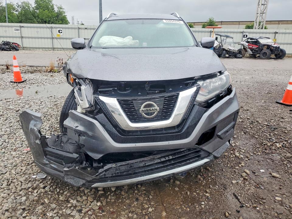 2017 Nissan Rogue VIN KNMAT2MT1HP595147 COPART salvage auction — FRONT END, OH - CERT OF TITLE-SALVAGE, sold $600 on 2026-07-24 (photo 5)