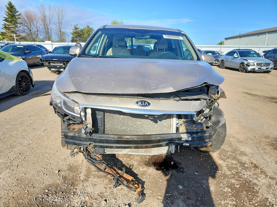 2016 Kia SEDONA VIN KNDMB5C15G6145541 COPART salvage auction — FRONT END, On - Permit No Brand - Unfit, sold $700 on 2026-07-02 (photo 5)