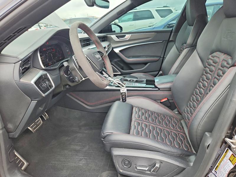 2022 Audi VIN WUAPCBF25NN905650 COPART salvage auction — SIDE, Tx - Salvage Vehicle Title, sold $39,500 on 2026-07-23 (photo 7)