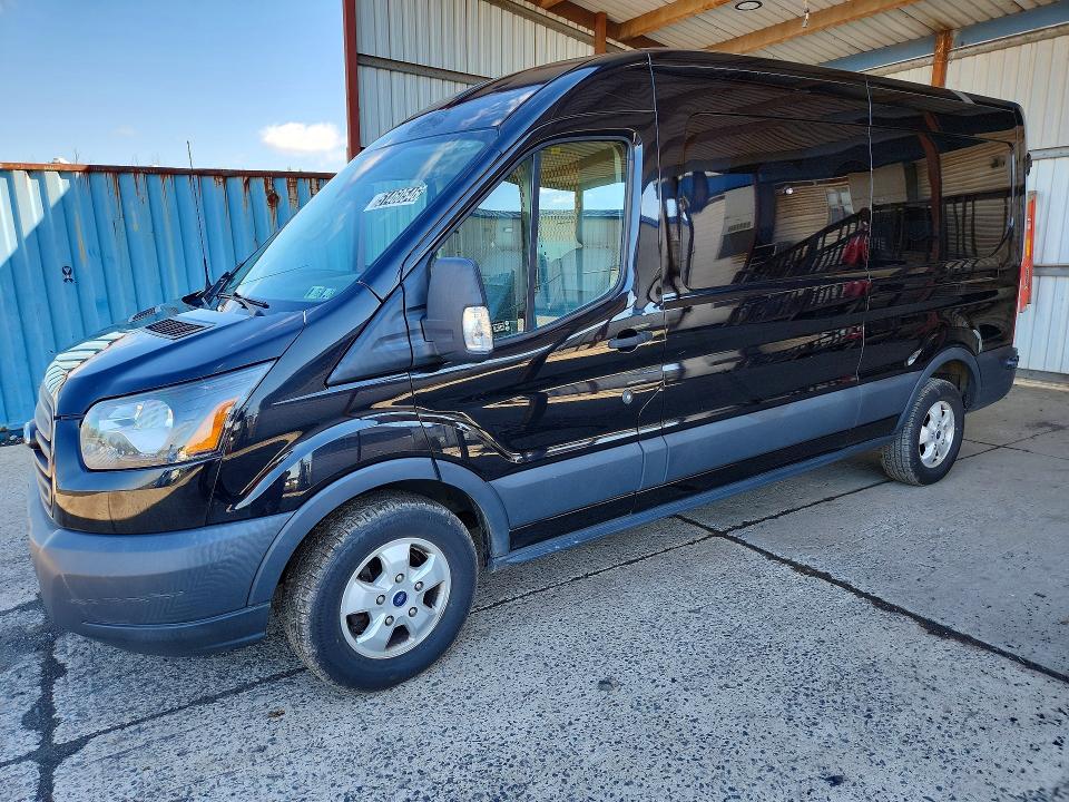 2017 Ford Transit VIN 1FTYR2CM6HKB48608 COPART salvage auction — MINOR DENT/SCRATCHES, PA - CERT OF TITLE, sold $6,300 on 2026-07-09 (photo 1)