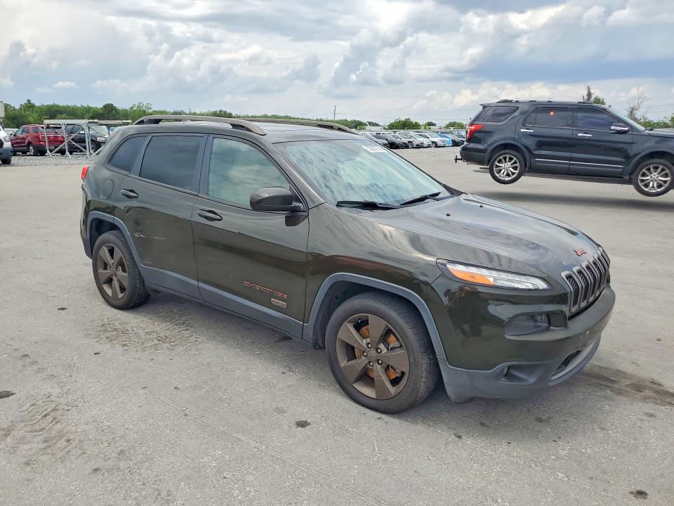 2016 Jeep Cherokee VIN 1C4PJLCB4GW346358 COPART salvage auction — FRONT END, Fl - Cert Of Title Slvg Rebuildable, sold $925 on 2026-07-09 (photo 4)