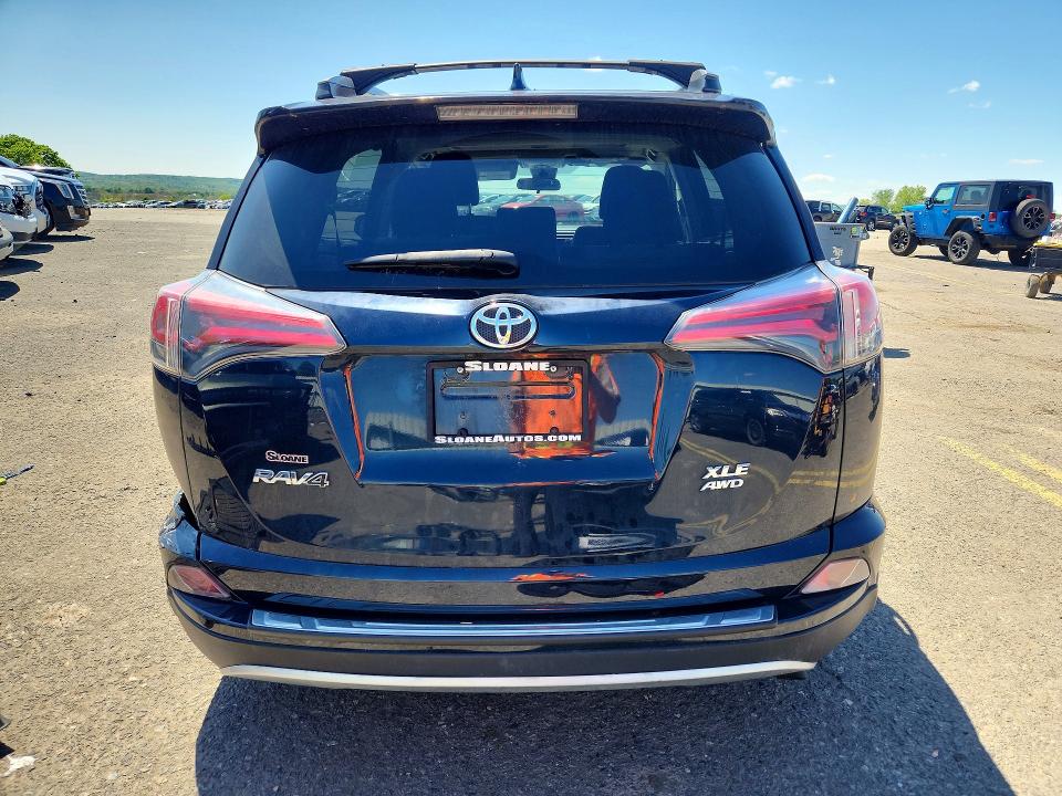 2018 Toyota Rav4 VIN JTMRFREV6JJ725323 COPART salvage auction — REAR END, PA - CERTIFICATE OF SALVAGE, sold $6,700 on 2026-07-10 (photo 6)