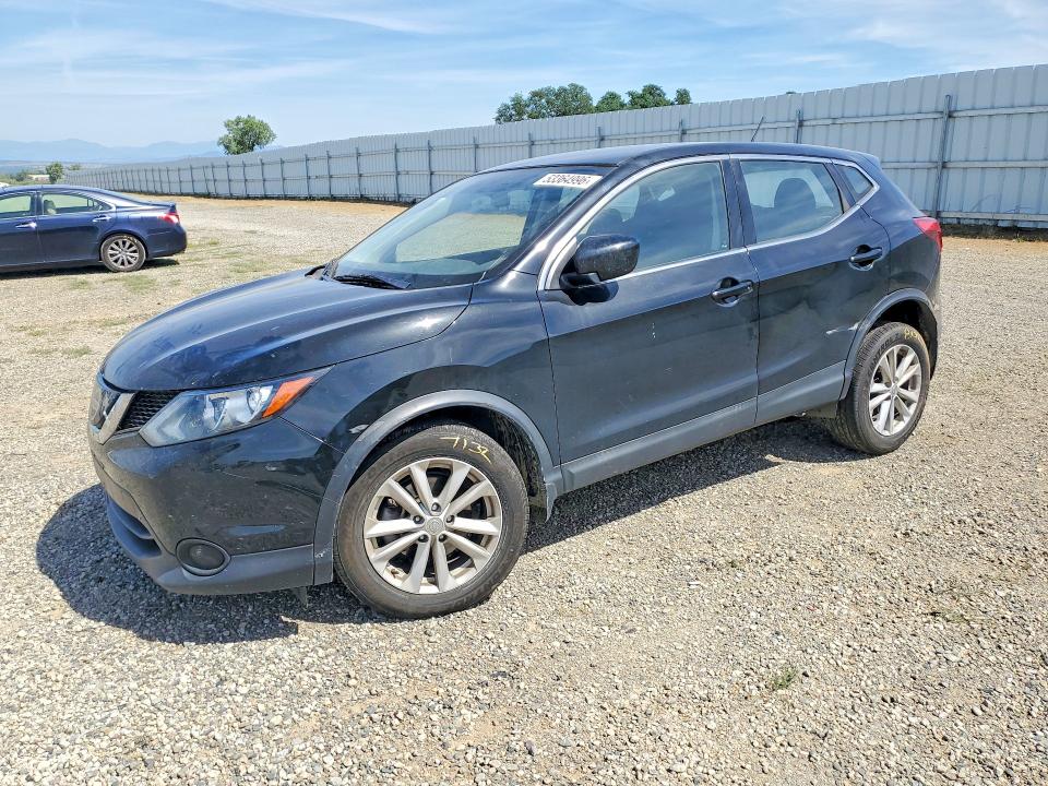 2018 Nissan Rogue sport VIN JN1BJ1CPXJW190170 COPART salvage auction — FRONT END, Ca - Salvage Certificate, sold $1,750 on 2026-07-06 (photo 1)