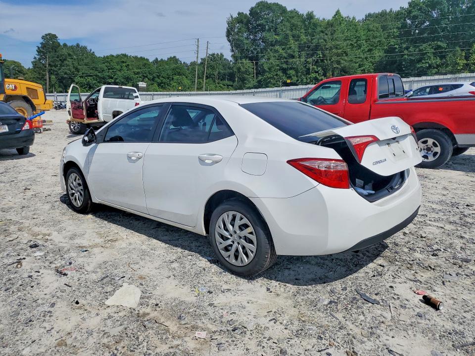 2019 Toyota Corolla VIN 5YFBURHE6KP859071 COPART salvage auction — REAR END, Ga - Cert Of Title-Salvage, sold $2,250 on 2026-07-29 (photo 2)
