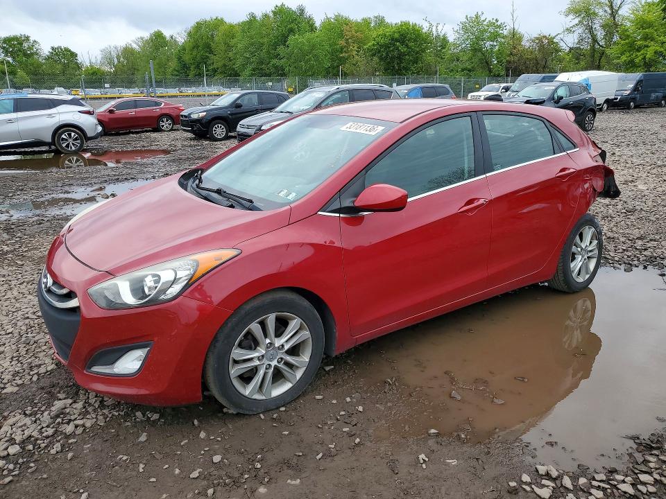 2015 Hyundai Elantra VIN KMHD35LH6FU242540 COPART salvage auction — REAR END, Pa - Certificate Of Salvage, sold $1,450 on 2026-07-08 (photo 1)