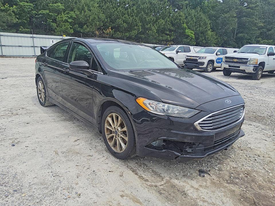 2017 Ford Fusion VIN 3FA6P0H70HR232333 COPART salvage auction — REAR END, GA - CERTIFICATE OF TITLE, sold $425 on 2026-07-09 (photo 4)