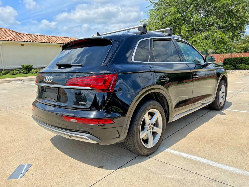 2021 Audi Q5 VIN WA1AAAFY8M2003513 COPART salvage auction — NORMAL WEAR, Tx - Certificate Of Title (P), sold $10,600 on 2026-07-02 (photo 4)