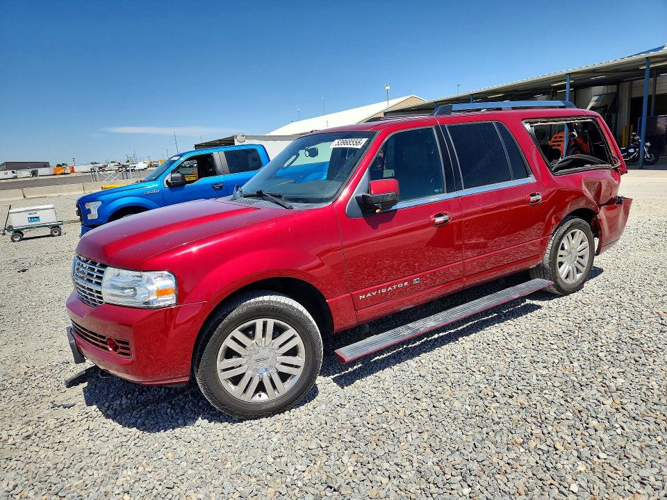 2013 Lincoln Navigator VIN 5LMJJ3J58DEL09052 COPART salvage auction — REAR END, CO - PUBLIC - SALVAGE TITLE, sold $1,150 on 2026-07-09 (photo 1)
