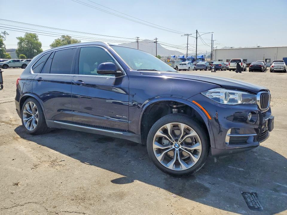 2017 BMW VIN 5UXKR2C38H0X04764 COPART salvage auction — REAR END, Ca - Salvage Certificate, sold $7,400 on 2026-07-06 (photo 4)