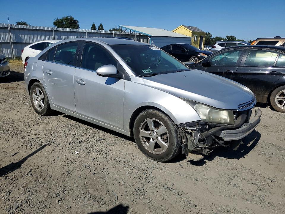2012 Chevrolet Cruze VIN 1G1PF5SC1C7226408 COPART salvage auction — FRONT END, CA - SALVAGE CERTIFICATE, sold $400 on 2026-07-09 (photo 4)