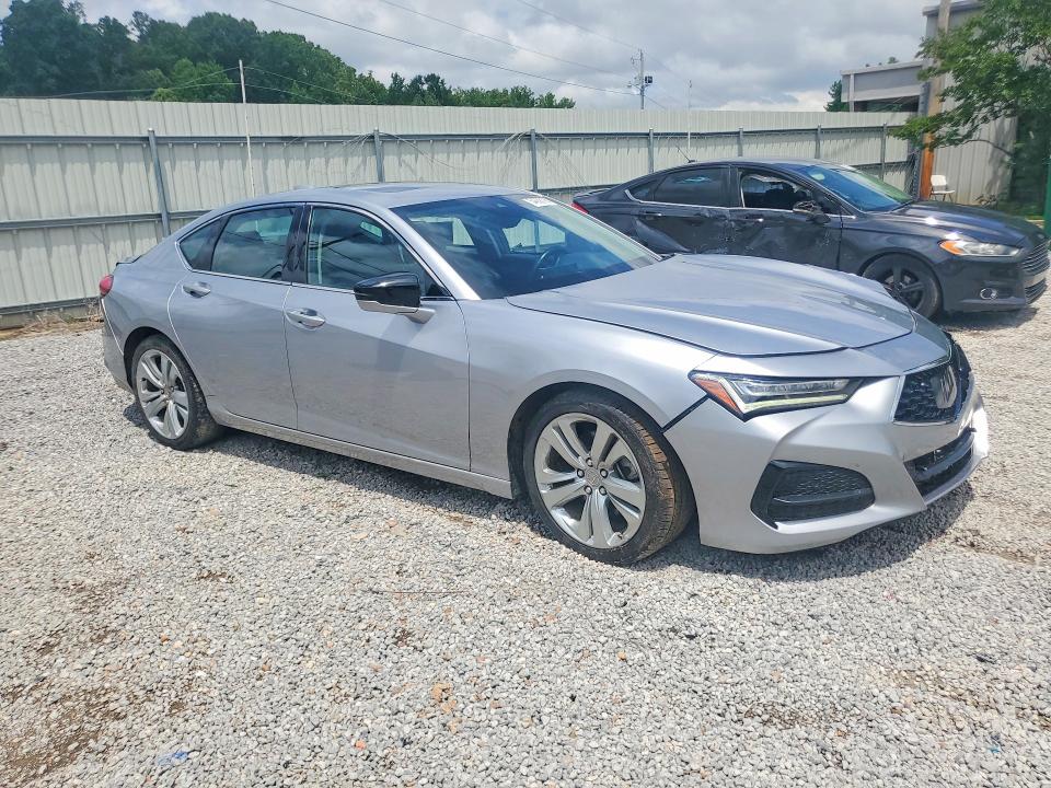 2021 Acura Tlx VIN 19UUB5F43MA014964 COPART salvage auction — SIDE, Id - Salvage Certificate Of Title, sold $3,850 on 2026-07-22 (photo 4)