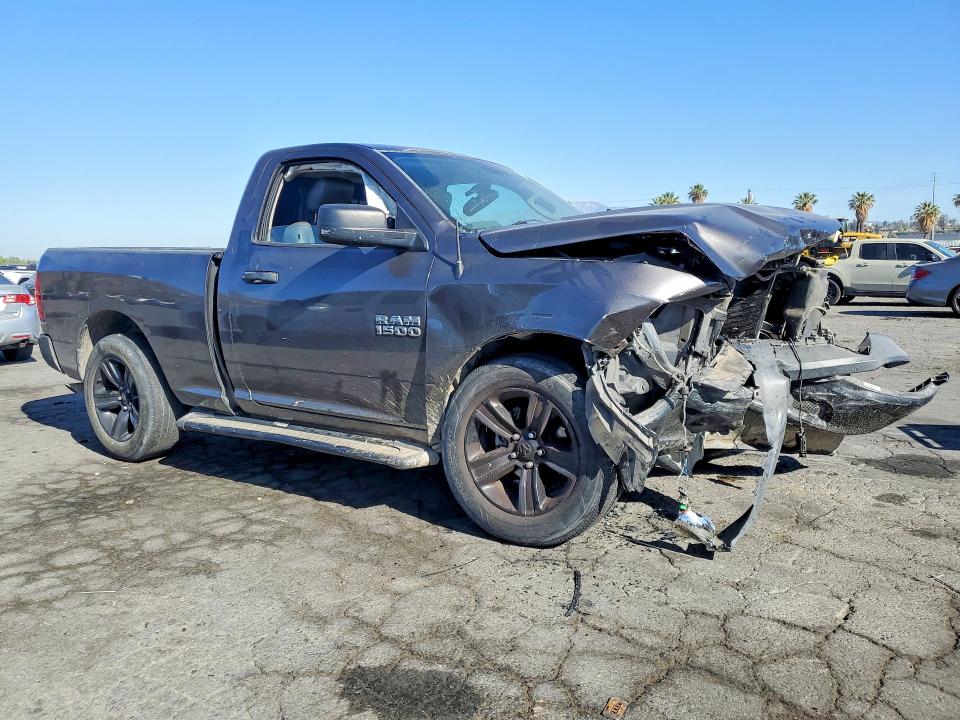 2016 Ram 1500 VIN 3C6JR6AG1GG357936 COPART salvage auction — FRONT END, Ca - Salvage Certificate, sold $975 on 2026-07-09 (photo 4)