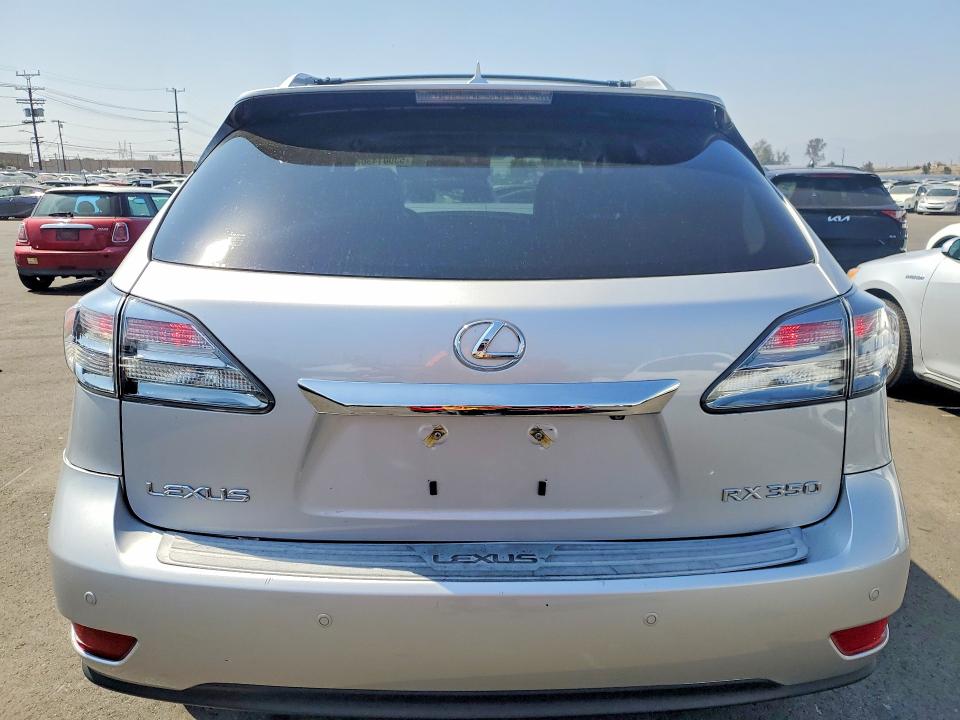 2010 Lexus Rx VIN JTJZK1BA7A2410097 COPART salvage auction — FRONT END, Ca - Salvage Certificate, sold $3,250 on 2026-07-27 (photo 6)