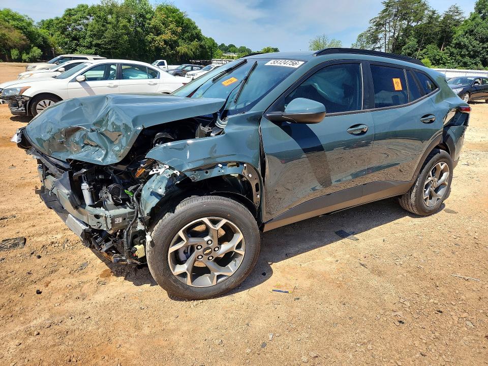 2026 Chevrolet VIN KL77LHEP7TC090919 COPART salvage auction — FRONT END, Nc - Salvage Certificate Of Title, sold $1,950 on 2026-07-27 (photo 1)