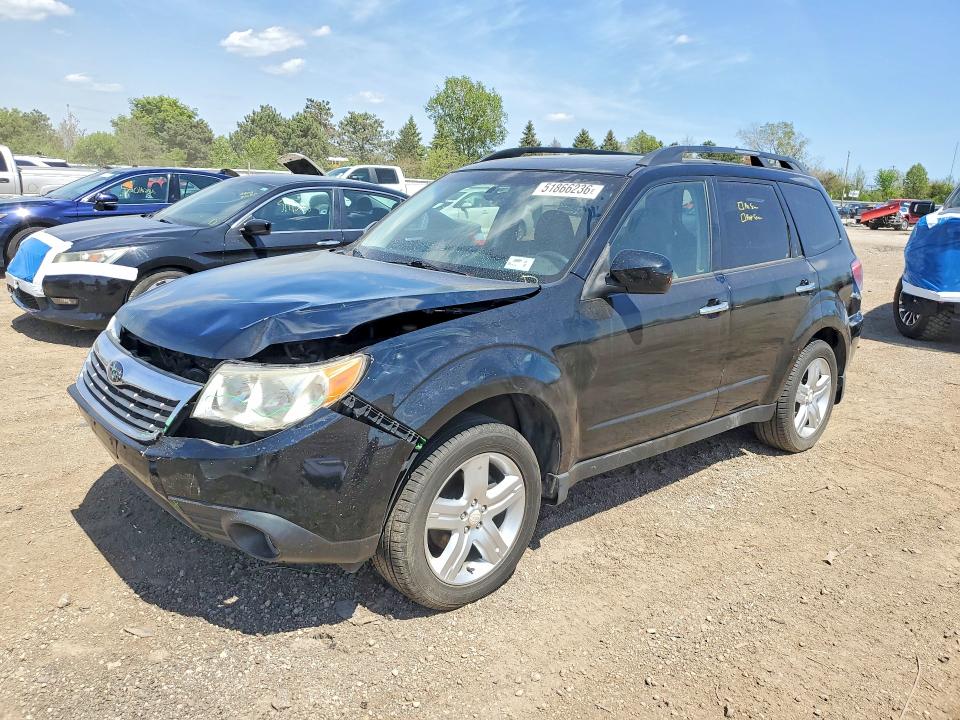 2010 Subaru Forester VIN JF2SH6DC3AH729977 COPART salvage auction — FRONT END, Il - Salvage Certificate, sold $1,150 on 2026-07-07 (photo 1)